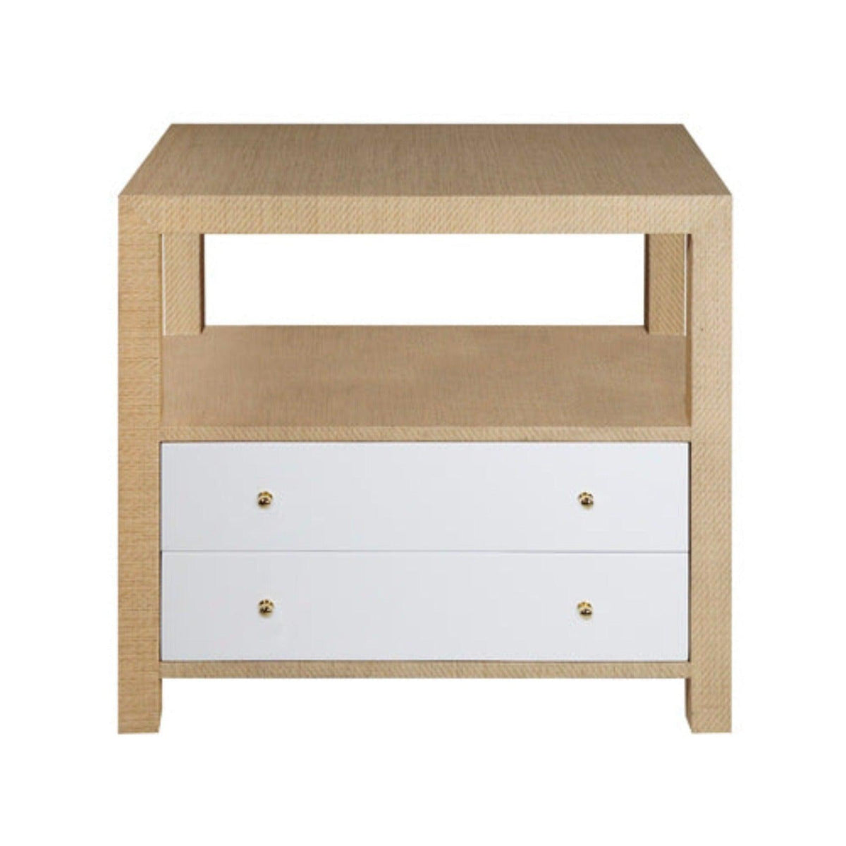 Hattie Two Drawer Side Table - Noble Designs