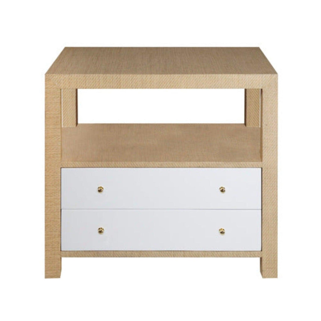 Hattie Two Drawer Side Table - Noble Designs