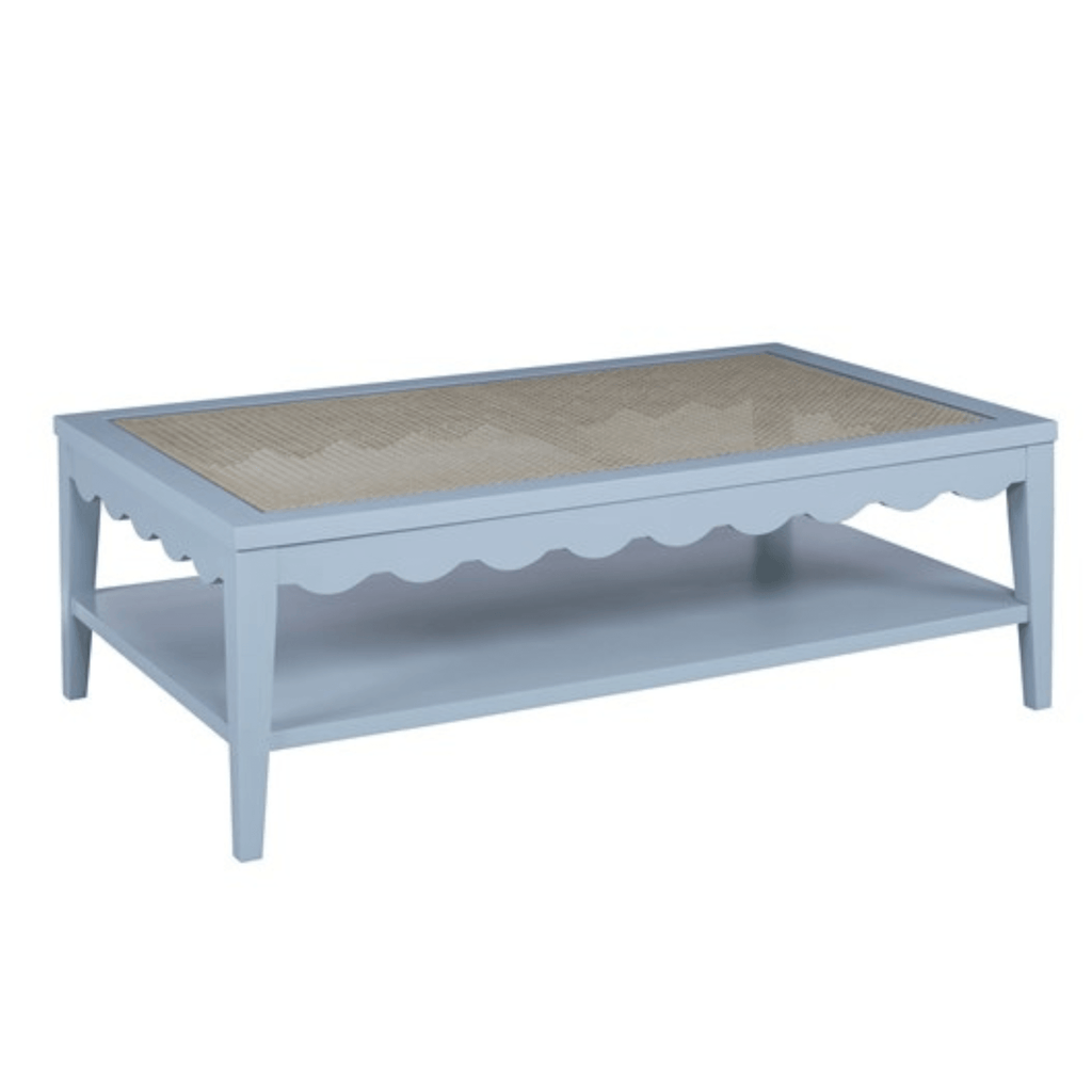Kate Scalloped Cocktail Table - Noble Designs