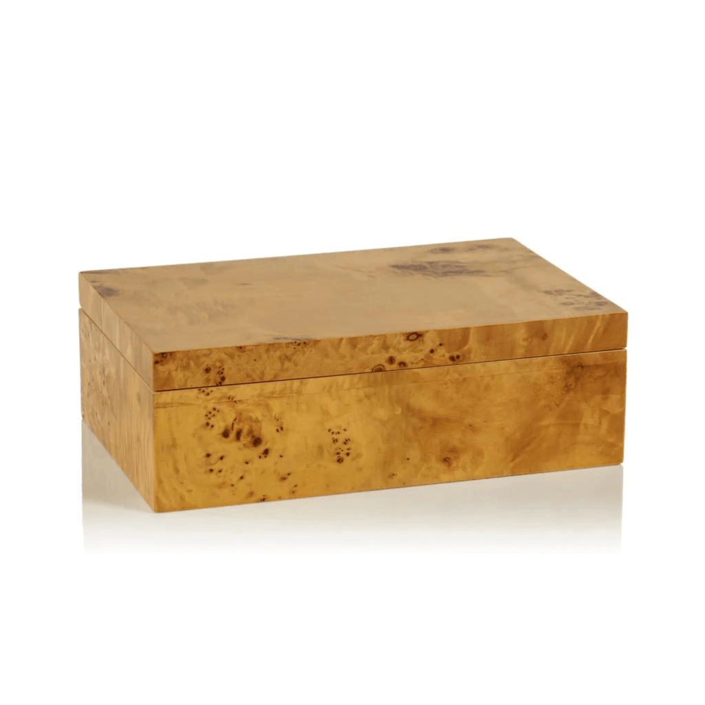 Leiden Burl Wood Design Box - Noble Designs