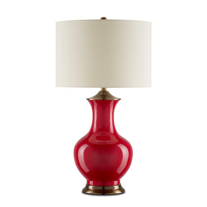 Lilou Red Table Lamp - Noble Designs