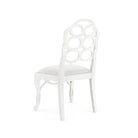 Loop Side Chair in Eggshell White - Noble Designs