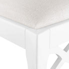 Loop Side Chair in Eggshell White - Noble Designs