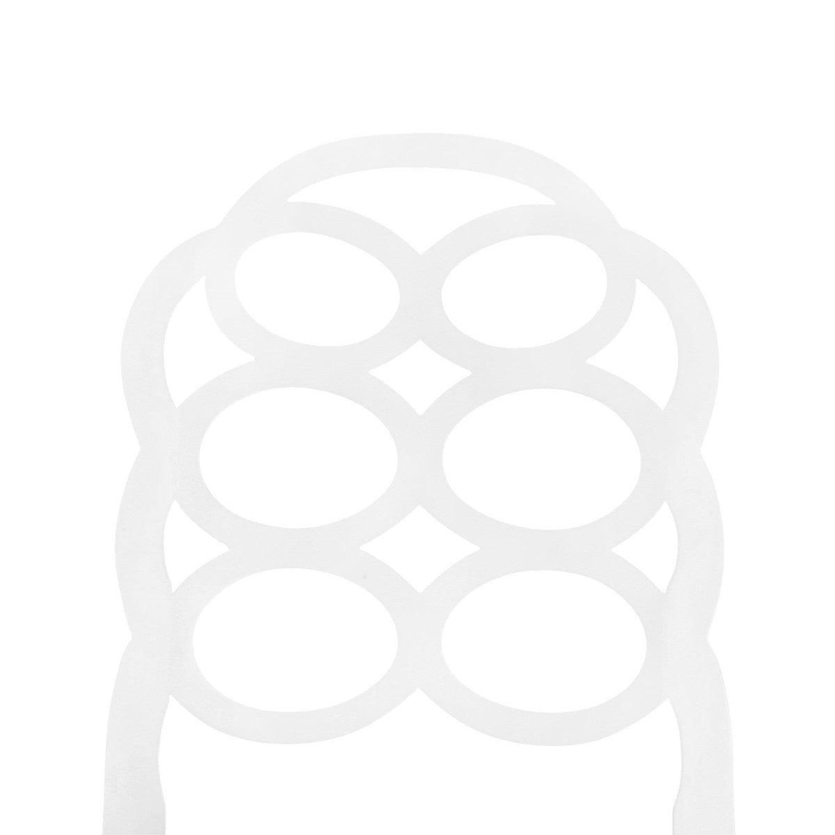 Loop Side Chair in Eggshell White - Noble Designs