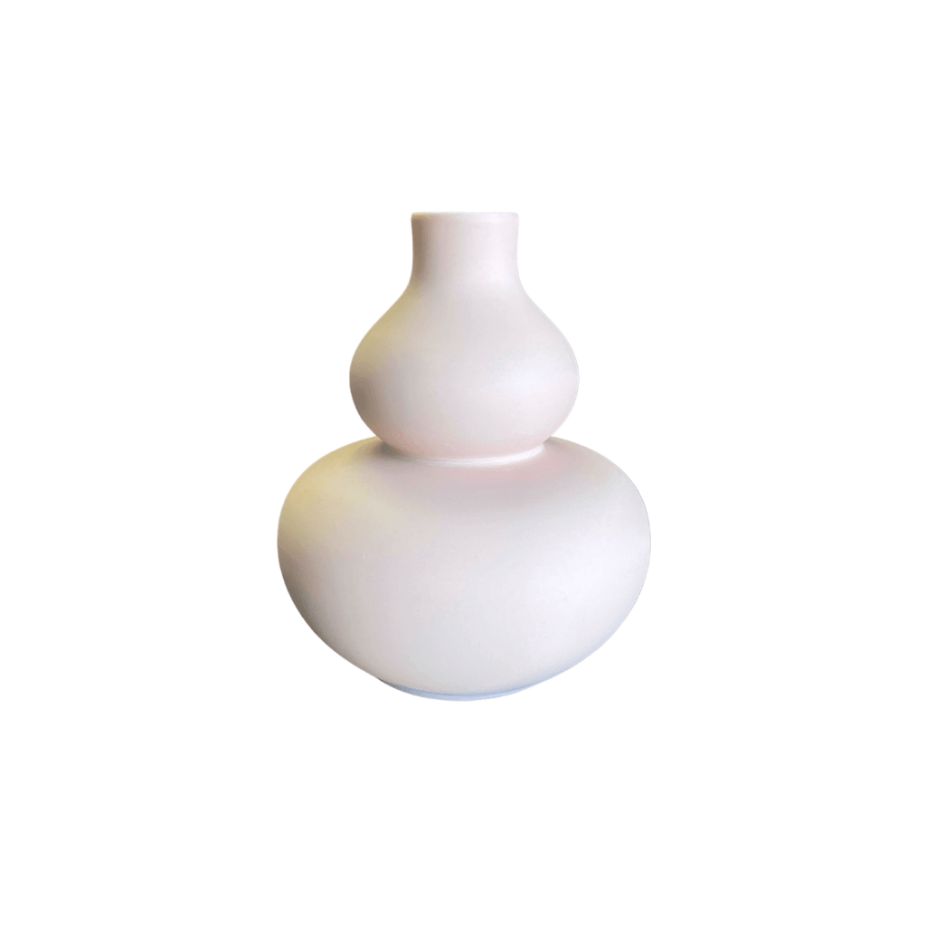 Matte Porcelain Mini Double Gourd Vase - Noble Designs