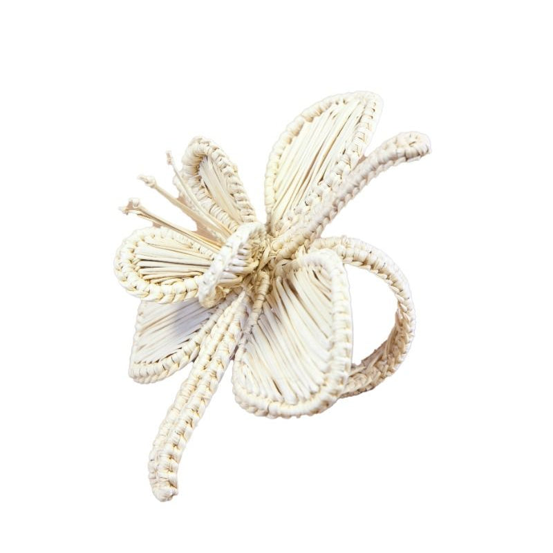 Flowers Napkin Ring, Set of 4