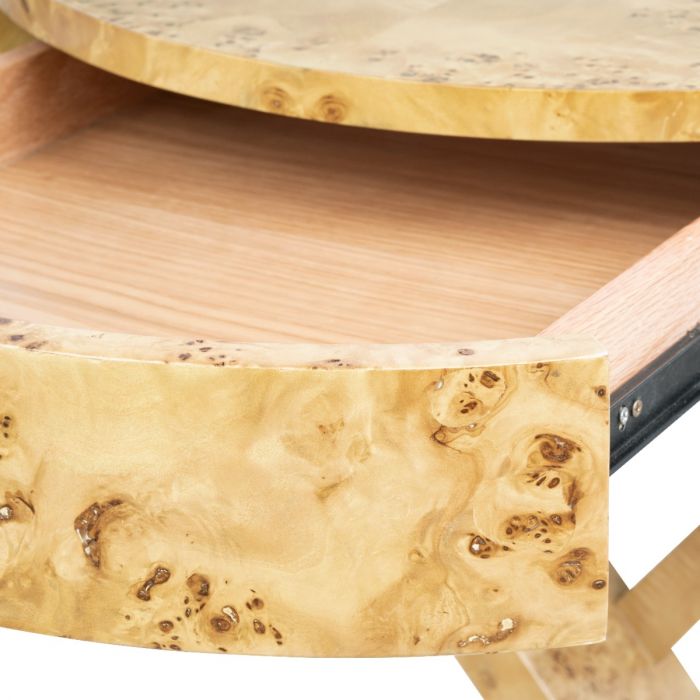 Modena 1-Drawer Side Table - Noble Designs