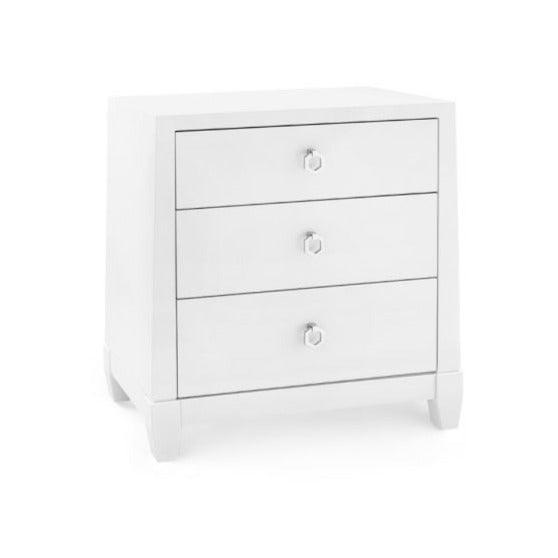 Madison 3-Drawer Side Table - Noble Designs