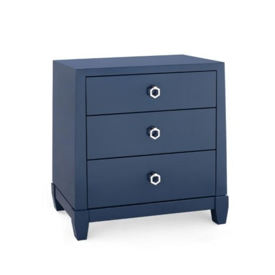 Madison 3-Drawer Side Table - Noble Designs