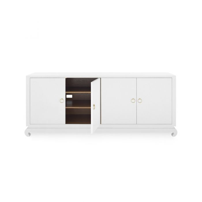 Meredith Extra Large 4-Door Cabinet - Noble Workroom