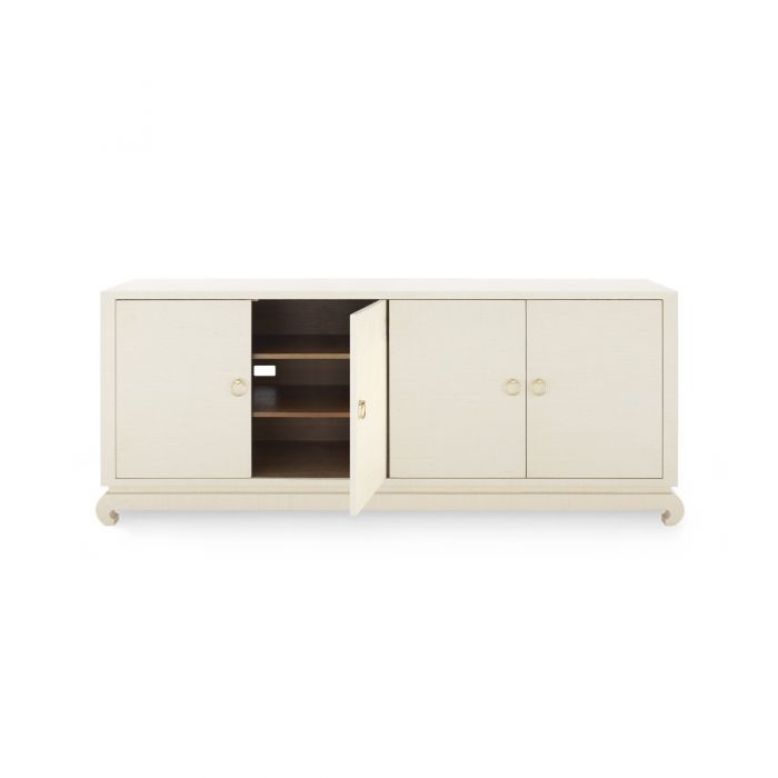 Meredith Extra Large 4-Door Cabinet - Noble Workroom