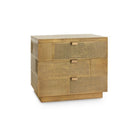Mark 3-Drawer Side Table - Noble Designs