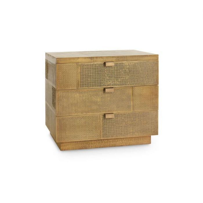 Mark 3-Drawer Side Table - Noble Designs