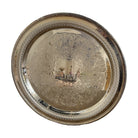 Round Silver Tray with Filigree Border - Noble Designs