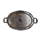 Heavy Oval Silver Tray - Noble Designs