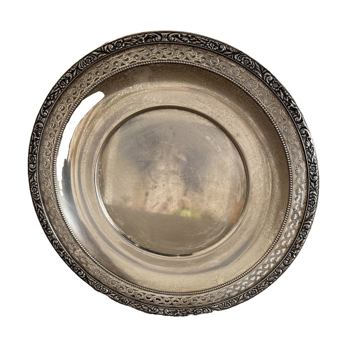 Silver Filigree Plate - Noble Designs