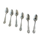 Aurora Silver Demitasse Spoons, Set of 6 - Noble Designs