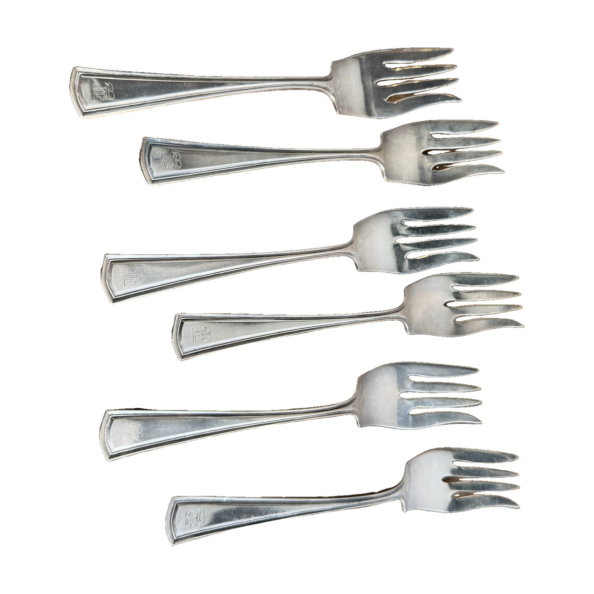 Alvin Dessert Forks, Set of 6 - Noble Designs