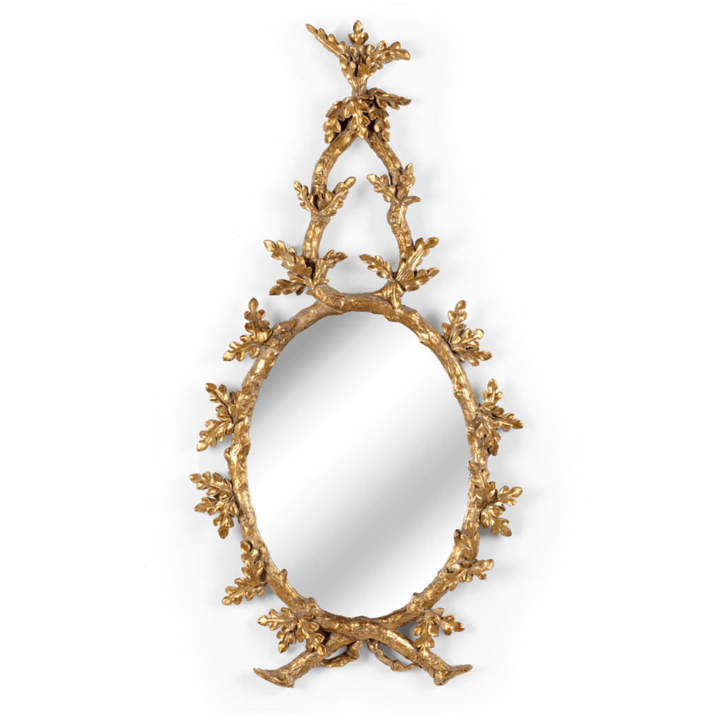 Oakmont Mirror in Gold - Noble Workroom