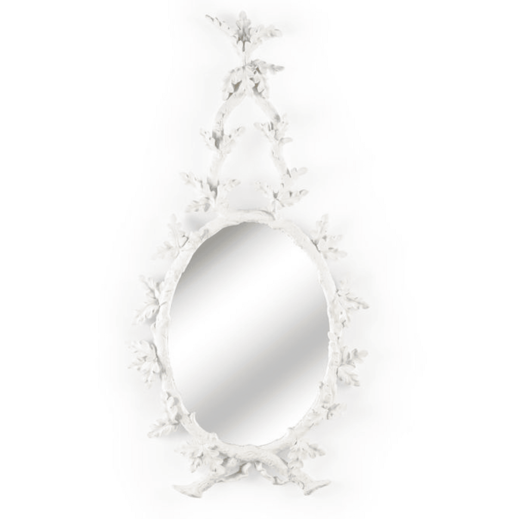 Oakmont Mirror in White - Noble Designs