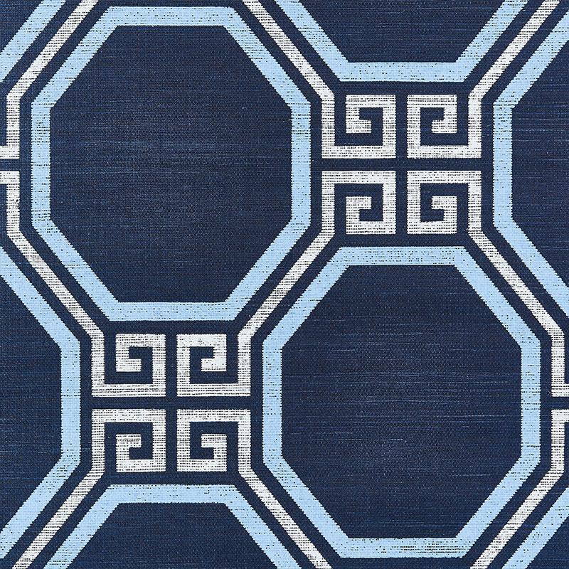 Octavia Sisal in Navy Wallpaper - Noble Designs