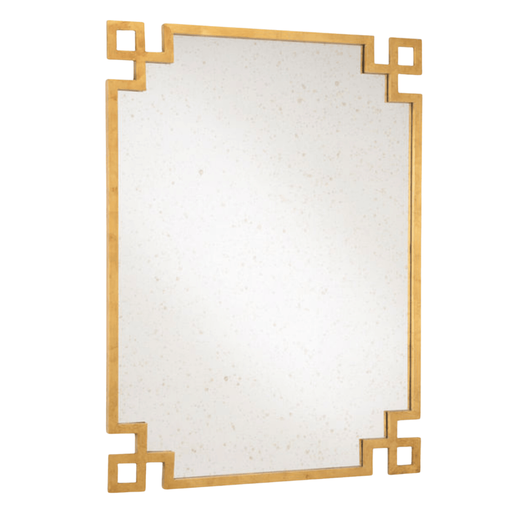 Parquetry Mirror in Gold - Noble Designs