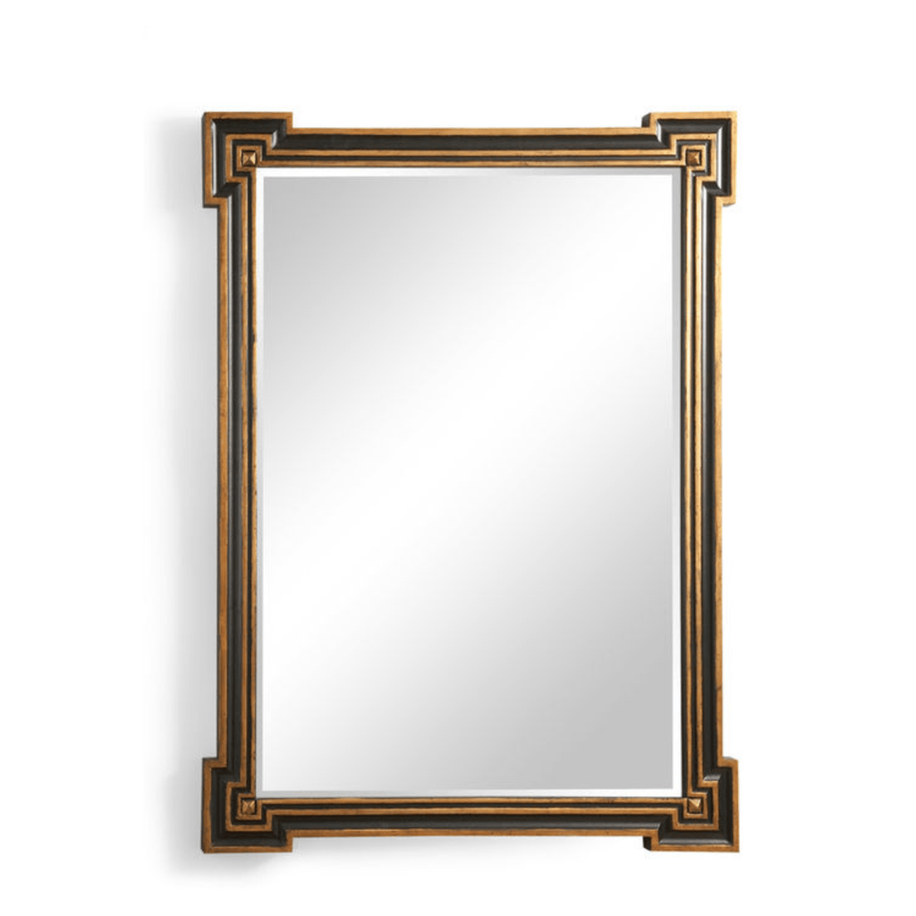 Richards Mirror in Black and Gold - Noble Designs