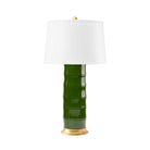 Dark Green Saigon Lamp with Shade - Noble Designs
