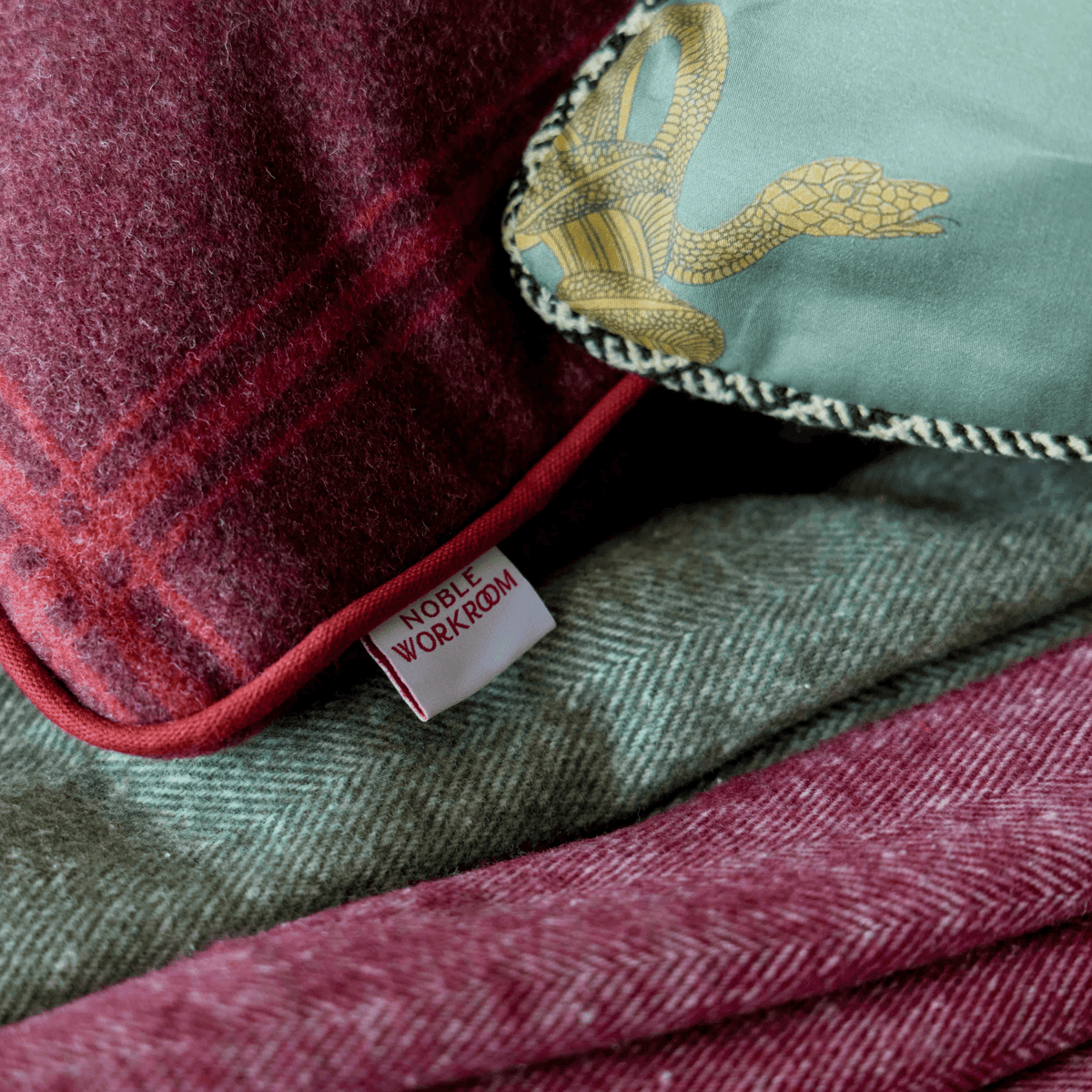 Serpentine Pillow - Noble Workroom