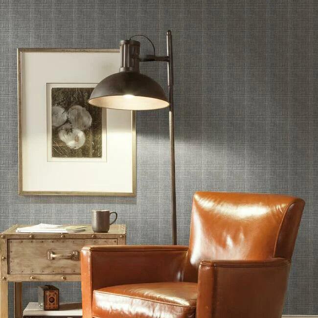 Shirting Plaid Wallpaper - Noble Workroom