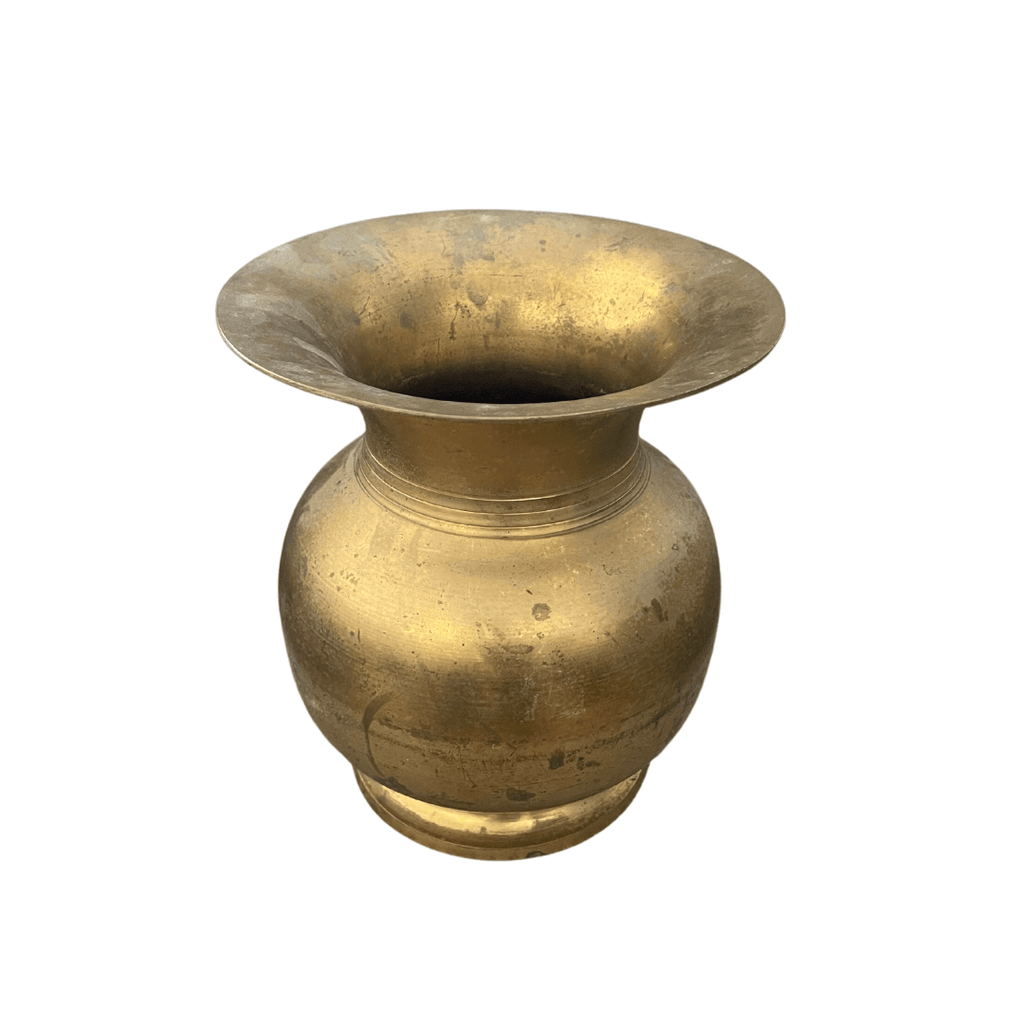 Short Brass Vase - Noble Designs