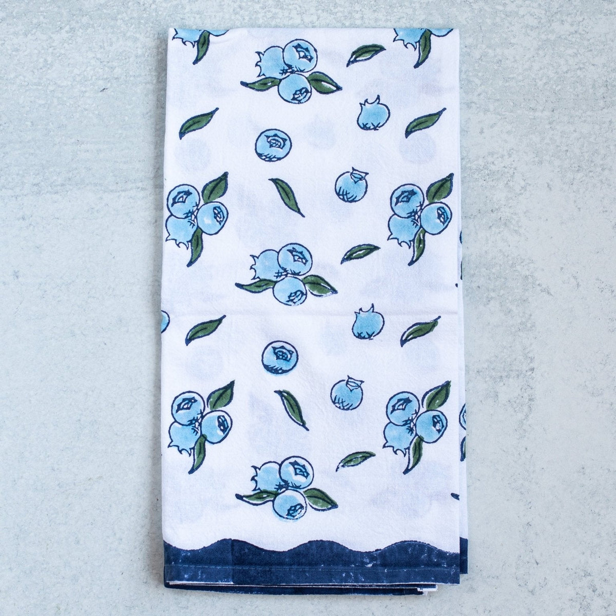 Tea Towel in Blueberry - Noble Designs