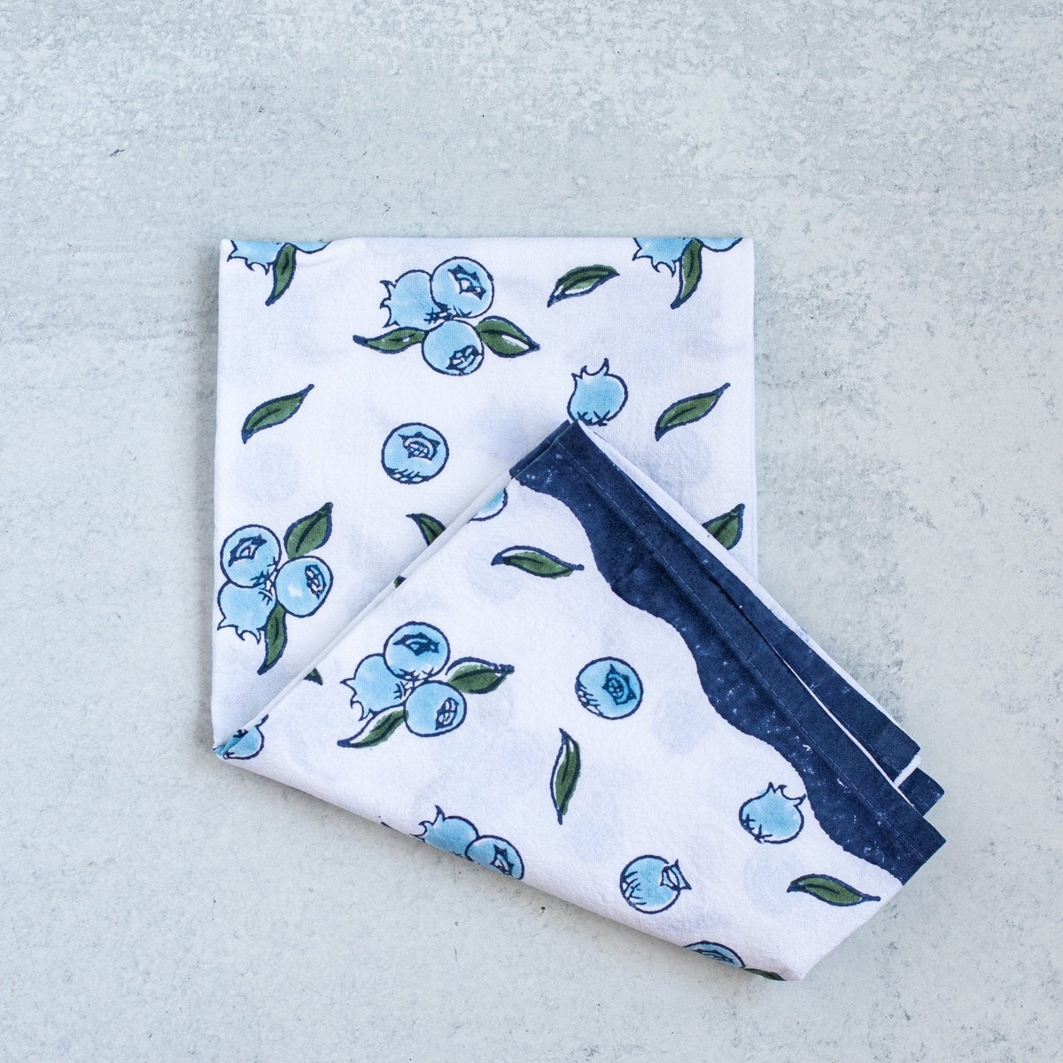 Tea Towel in Blueberry - Noble Designs