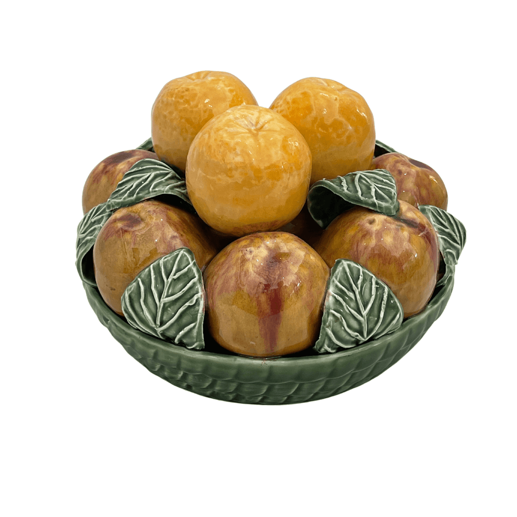 Vintage Ceramic Fruit Basket - Noble Designs