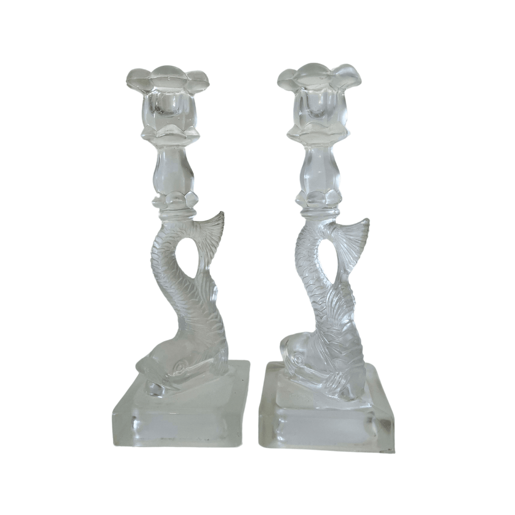 Pair Of Fish Candle Holders - Noble Designs