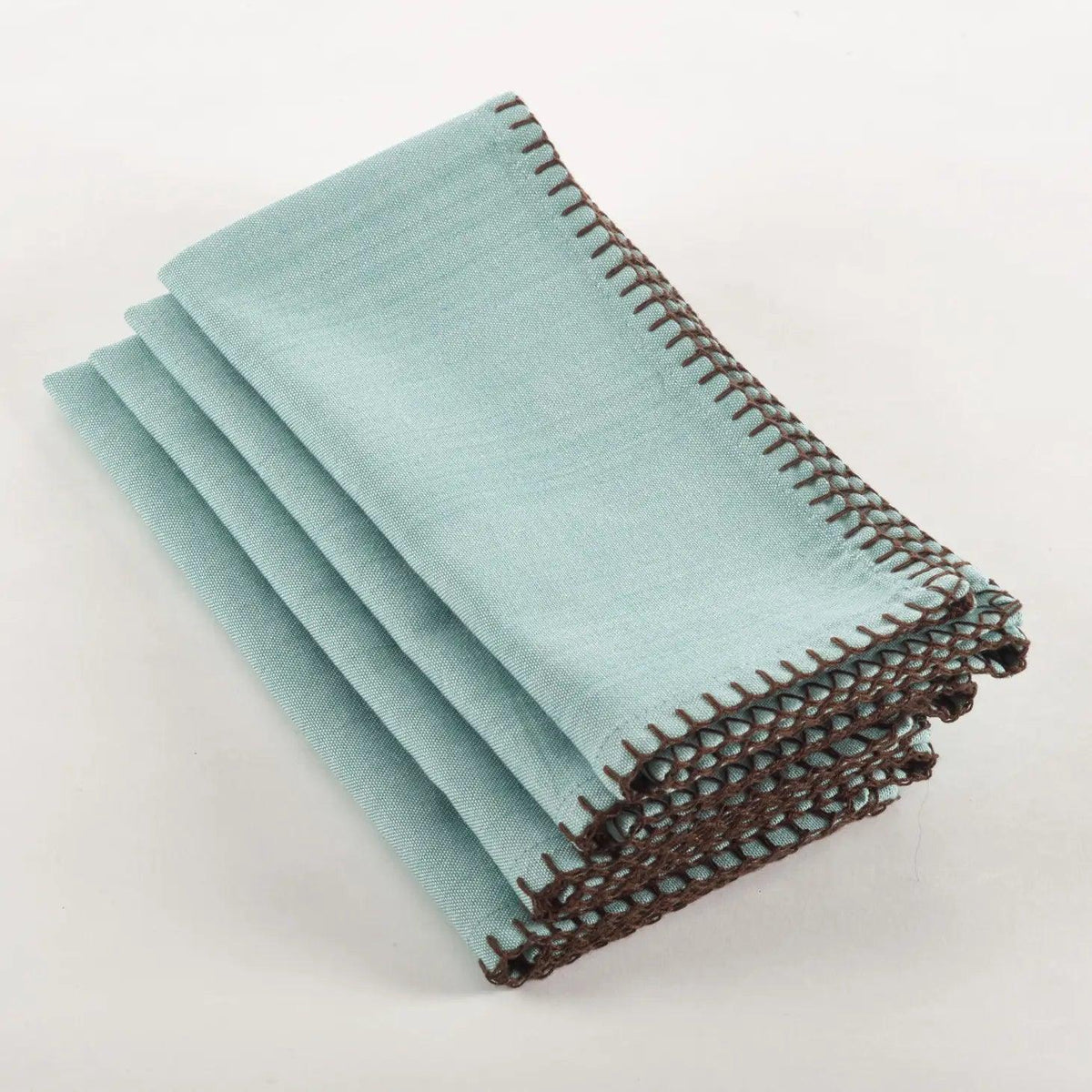 Whip Stitched Design Napkin - Noble Designs