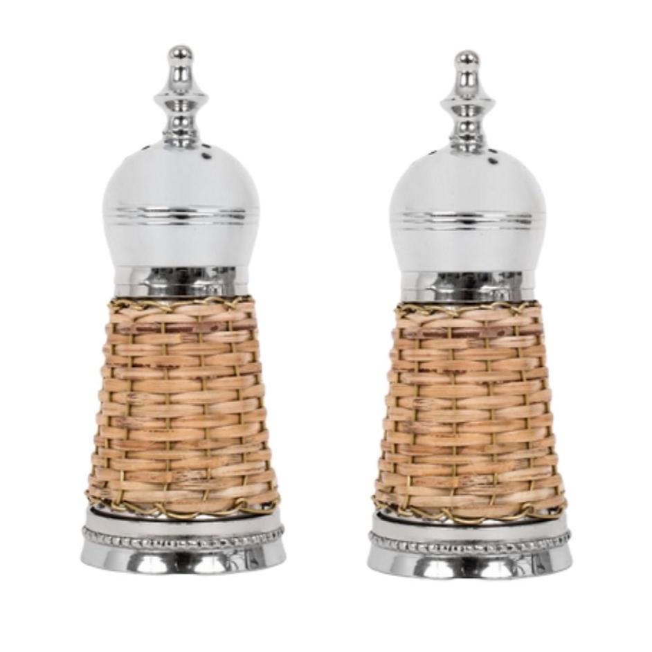 Wicker Salt and Pepper Shaker - Noble Designs